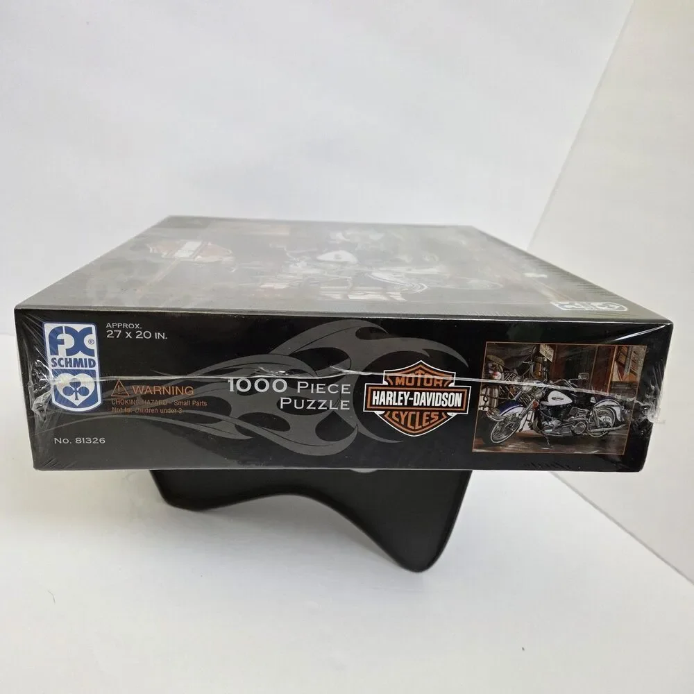 SEALED FX Schmid Harley Davidson 1000pc Puzzle Scott Jacobs - Catch Of The Day